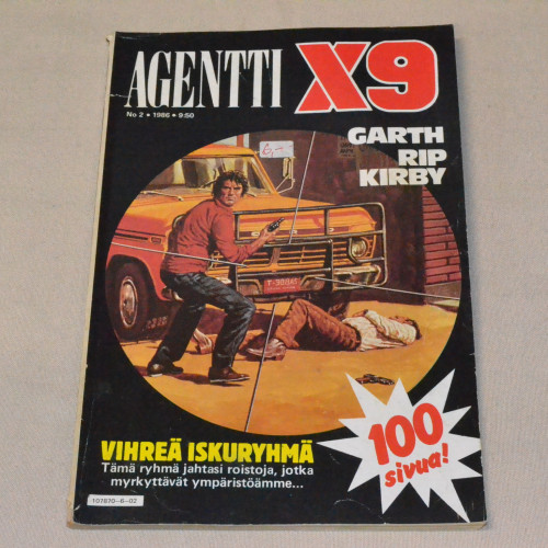 Agentti X9 02 - 1986